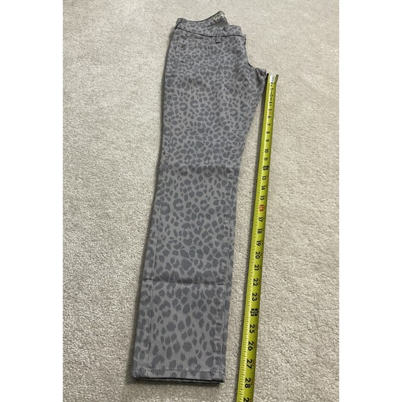 Old Navy Women's Rockstar Skinny Gray Animal Print Jeans Pants Size 2 #G1.. - Picture 4 of 8